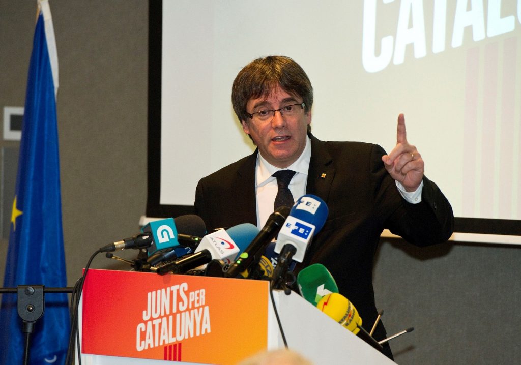 Rueda de prensa de Carles Puigdemont