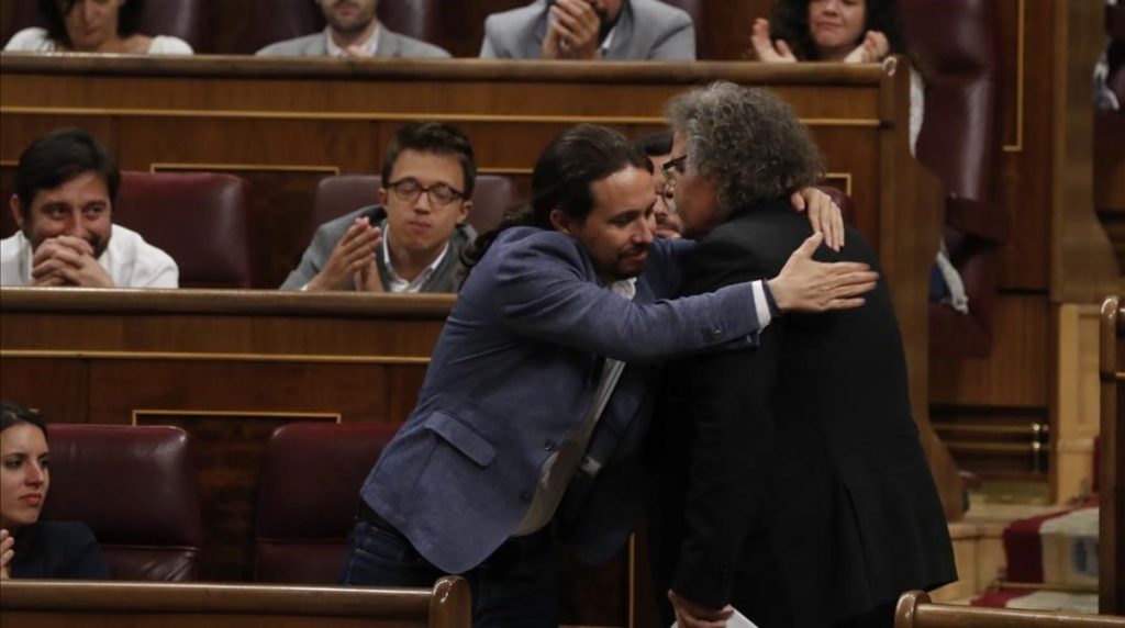 EL CONGRESO DEBATE LA MOCION DE CENSURA DE PODEMOS CONTRA MARIANO RAJOY