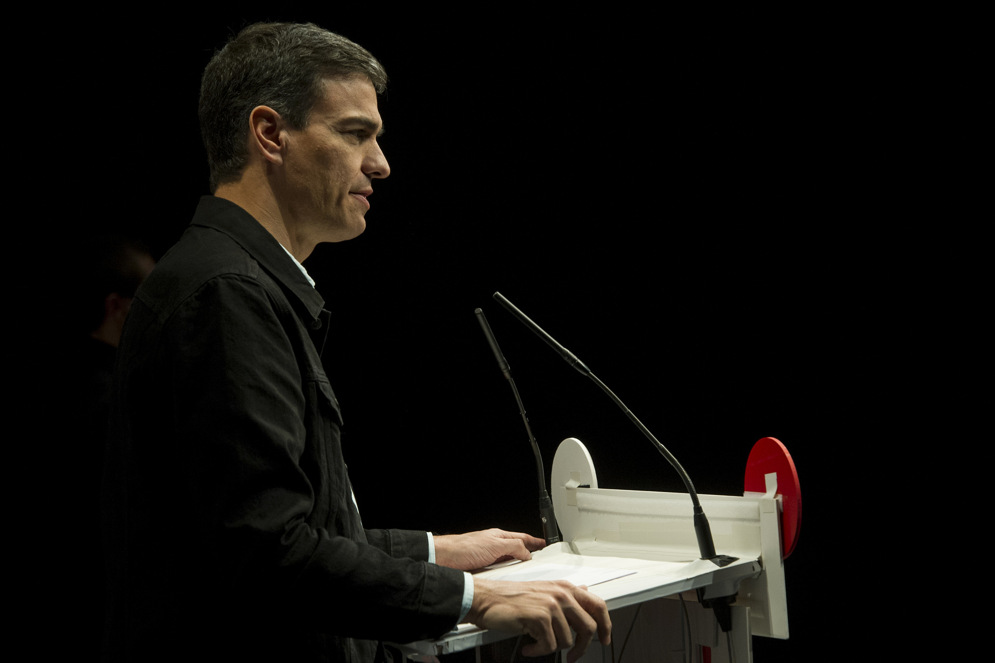 Pedro Sánchez, líder del PSOE