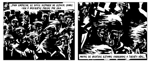 Dos viñetas de 'Cuerda de Presas'.