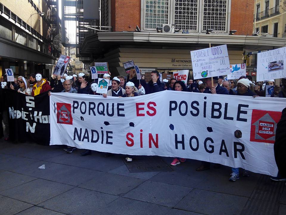 Personas sin hogar