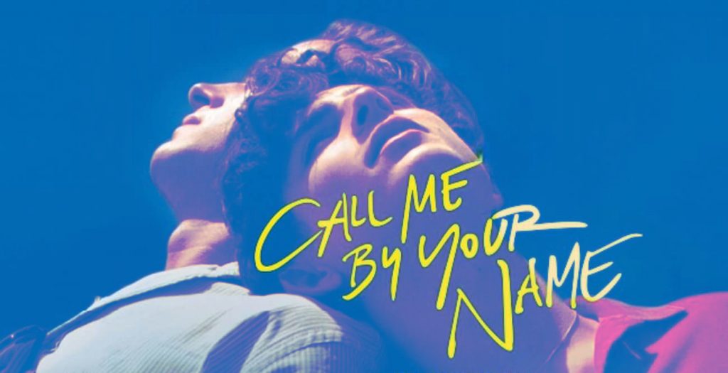 Cartel anunciador de 'Call Me by Your Name'