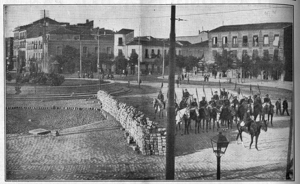 Barricadas en la Huelga de 1917