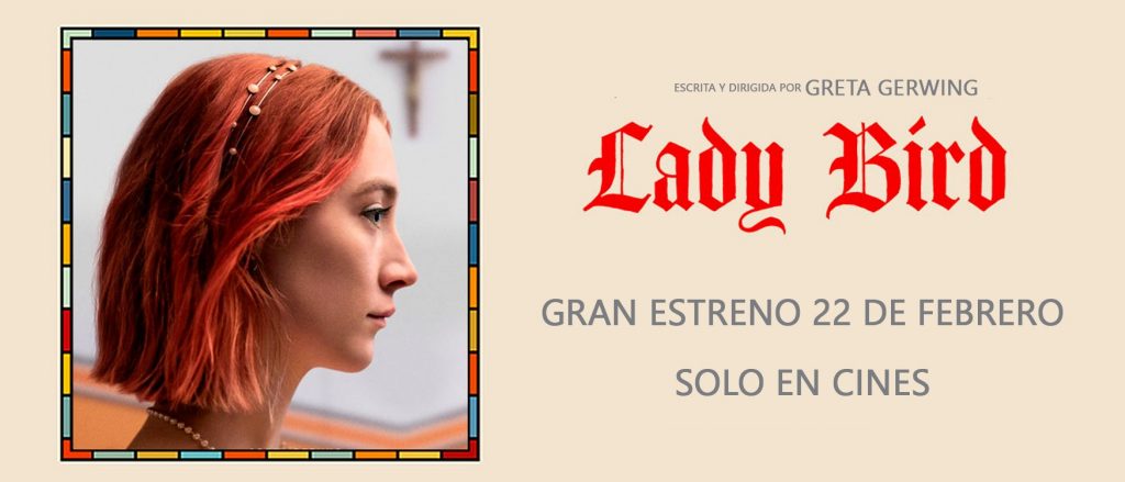 Cartel anunciador de la película 'Lady Bird'