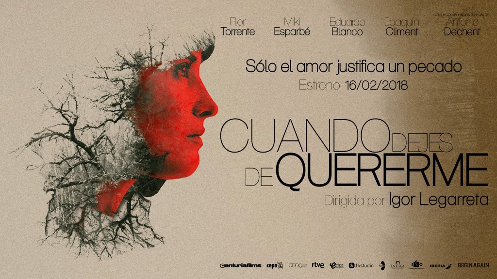 Cartel anunciador de la película 'Cuando dejes de quererme'