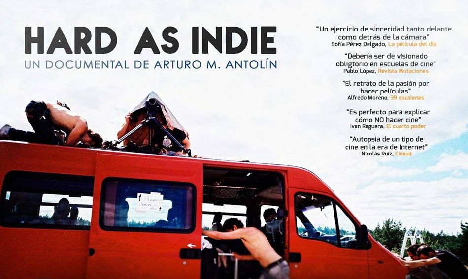 Cartel anunciador del documental 'Hard as Indie'