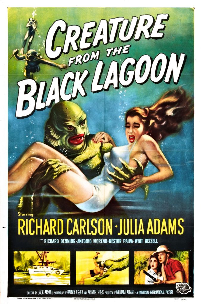 Cartel de 'Creature from the Black Lagoon'