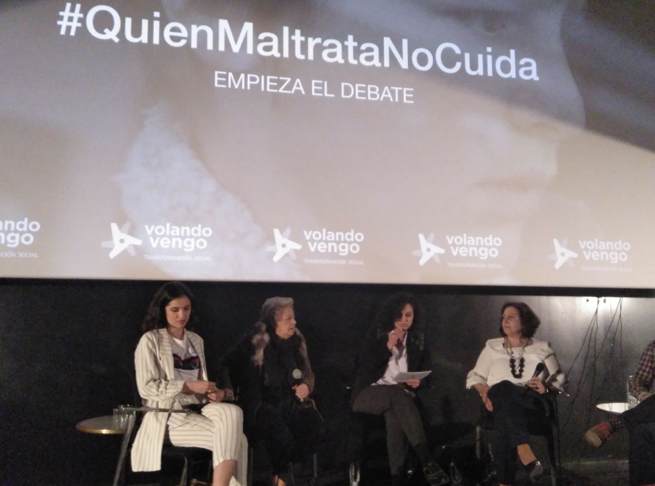 Dabate en los cines Golem de Madrid sobre la custodia compartida y la violencia de género.