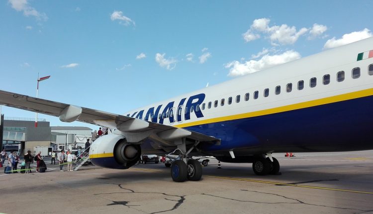 Avión de Ryanair en una imagen de archivo.