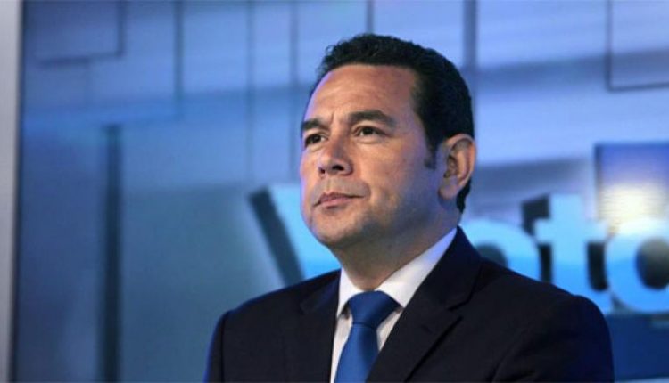 Jimmy Morales. / EFE