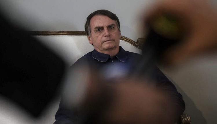 Jair Bolsonaro ofrece una rueda de prensa en Río de Janeiro (Brasil) extrema derecha