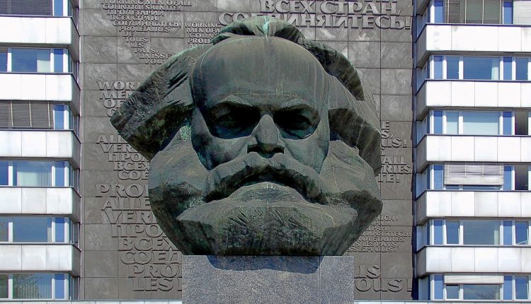 Monumento a Karl Marx./