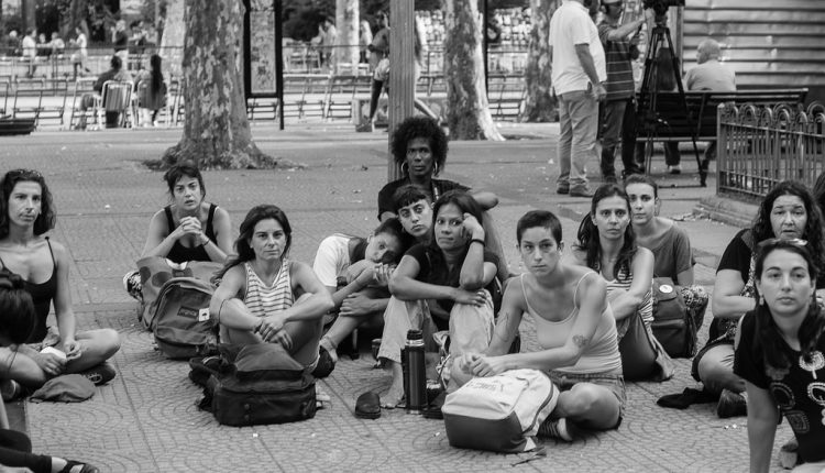 Asamblea de mujeres, lesbianas y trans.