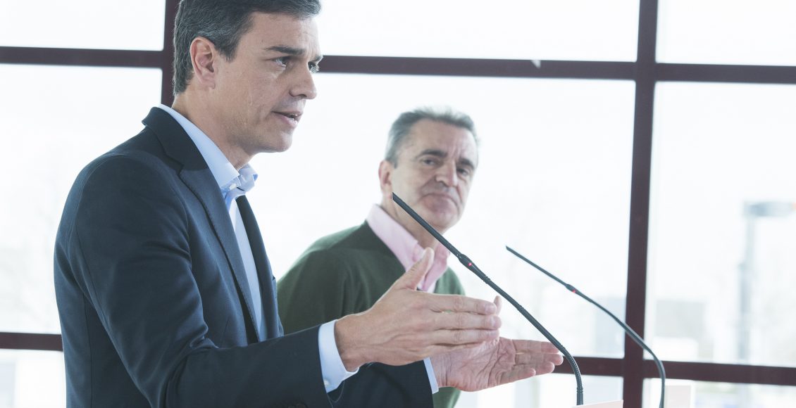 Pedro Sánchez y José Manuel