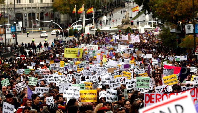 Miles de personas claman hoy en la calle el fin de la violencia patriarcal