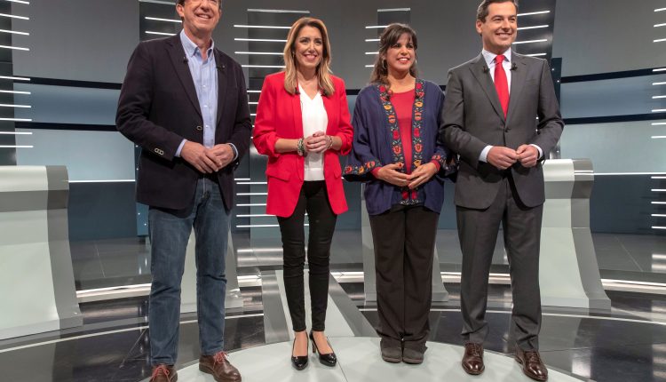 CANDIDATOS ELECCIONES ANDALUCÍA EN DEBATE ELECTORAL