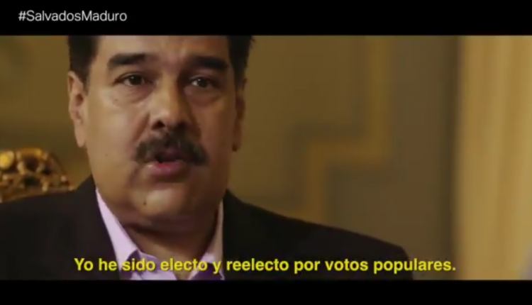 Nicolás Maduro, durante su entrevista con Jordi Evole.