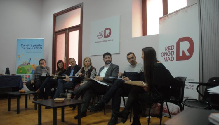 El debate entre los distintos candidatos de las elecciones en Madrid realizado por la Red ONGD de Madrid.