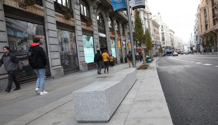 La calle Gran Vía de Madrid