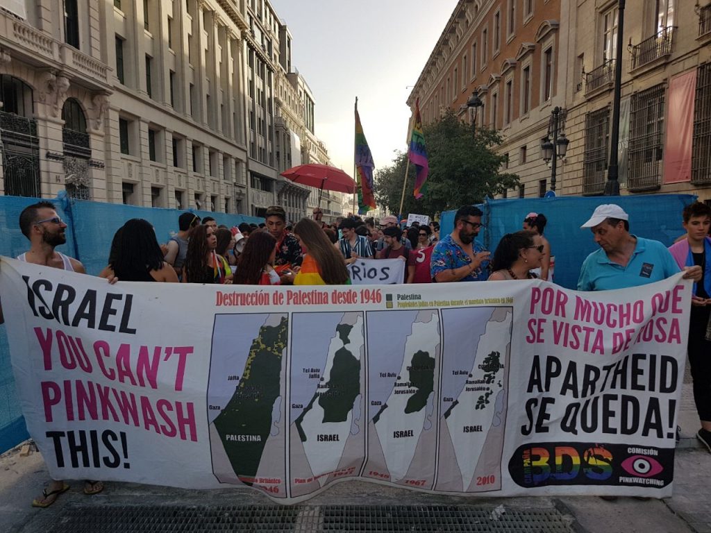 Pinkwashing israel en el Orgullo Crítico