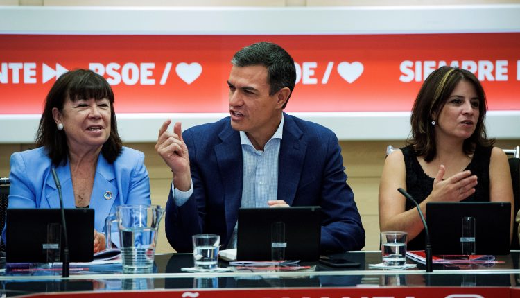 Ejecutiva PSOE Pedro Sánchez