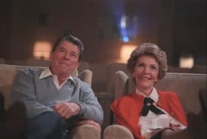 Donald y Nancy Reagan