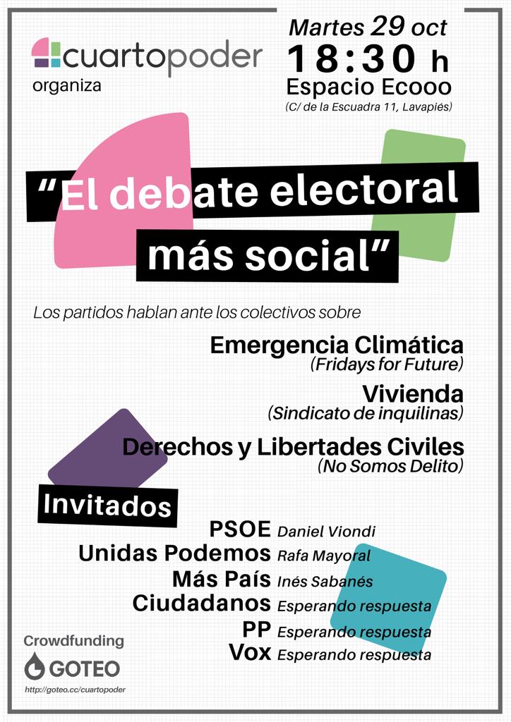 debate electoral más social