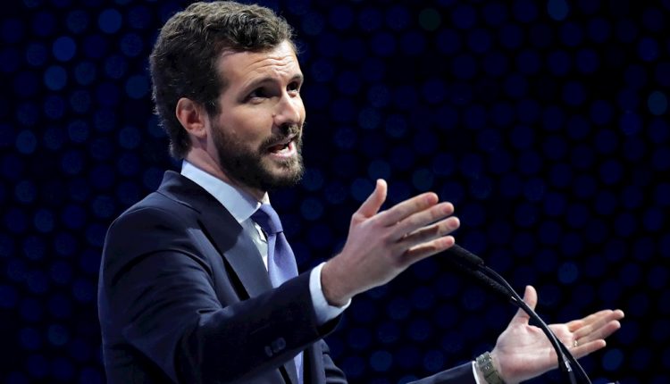 Pablo Casado, líder del