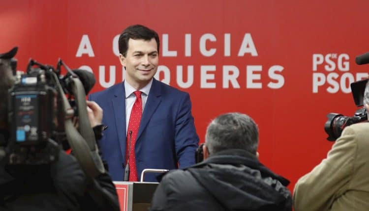 El secretario general del PSdeG, Gonzalo Caballero,