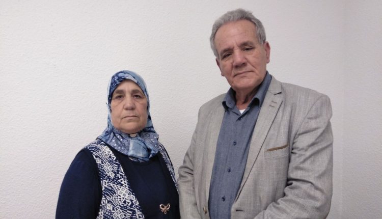 Zolikha Sihadou y Ahmed Zefzafi, los padres de Nasser Zefzafi, líder de las protestas del Rif./ M.F.S.