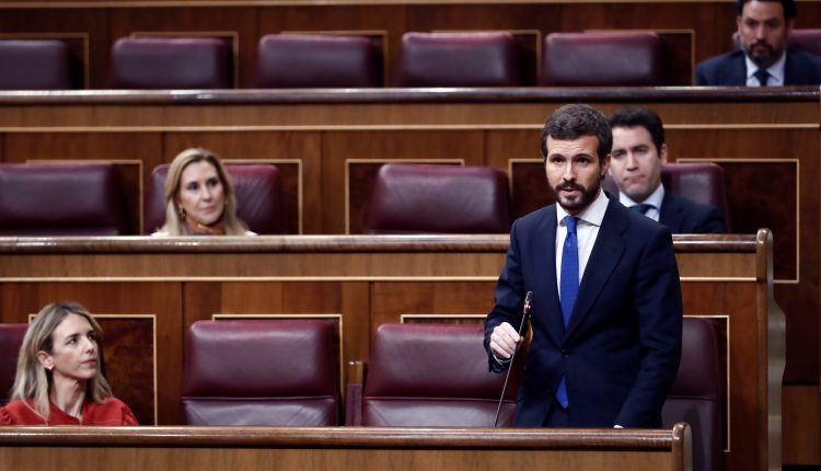 Pablo Casado en el Congreso