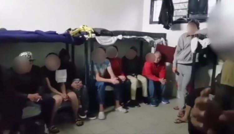 Fotograma del vídeo de denuncia de los internos./ CIES No